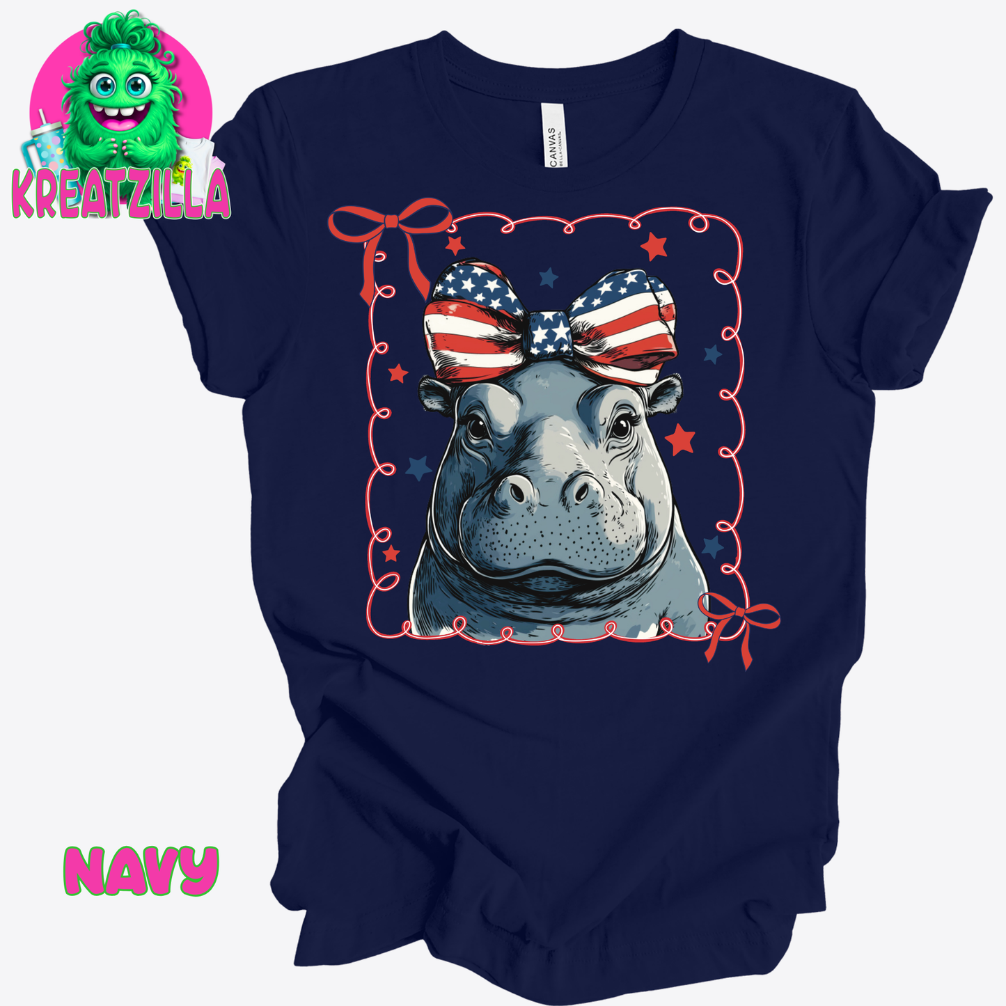 Patriotic Hippo