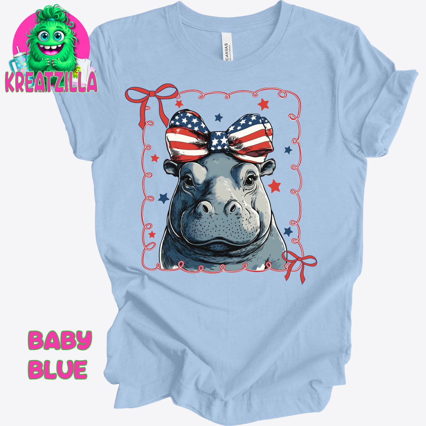 Patriotic Hippo