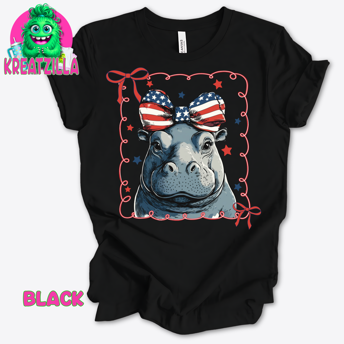 Patriotic Hippo
