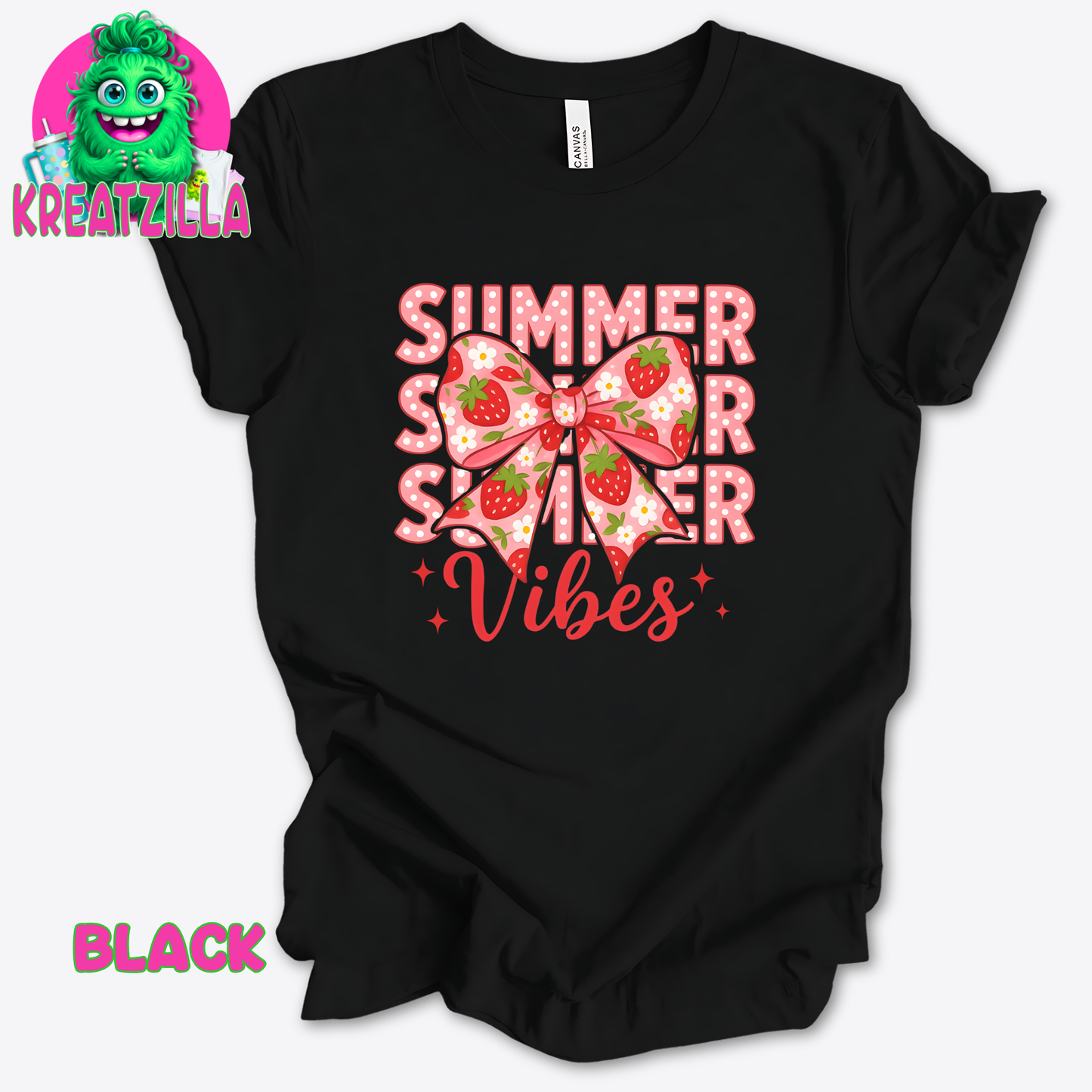 Summer Vibes Strawberries T-Shirt