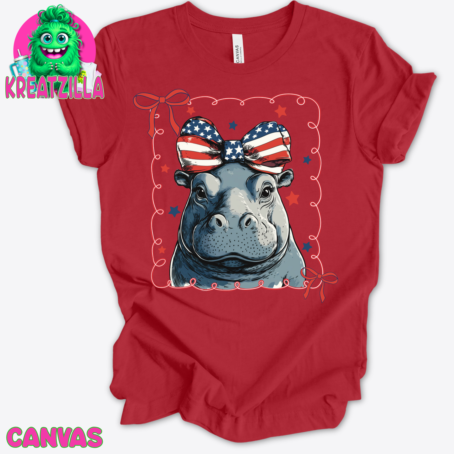 Patriotic Hippo