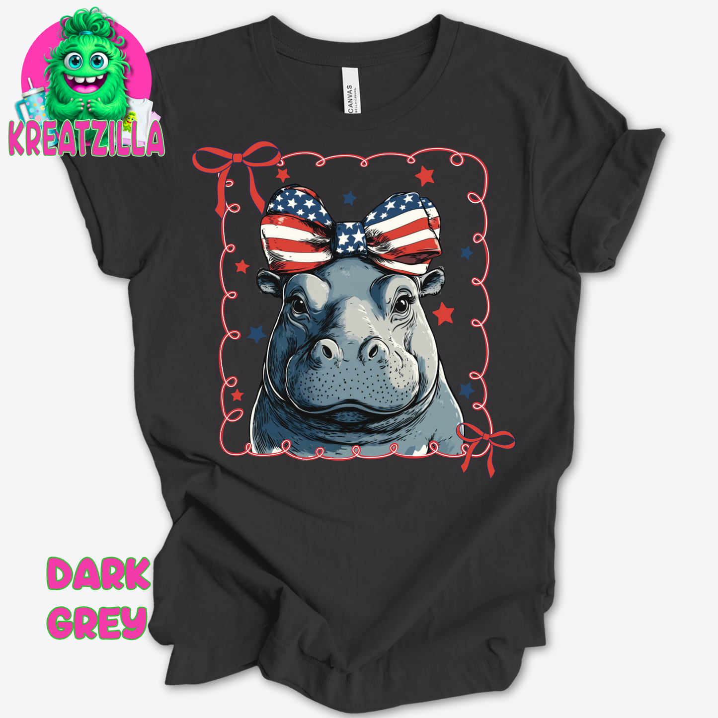 Patriotic Hippo