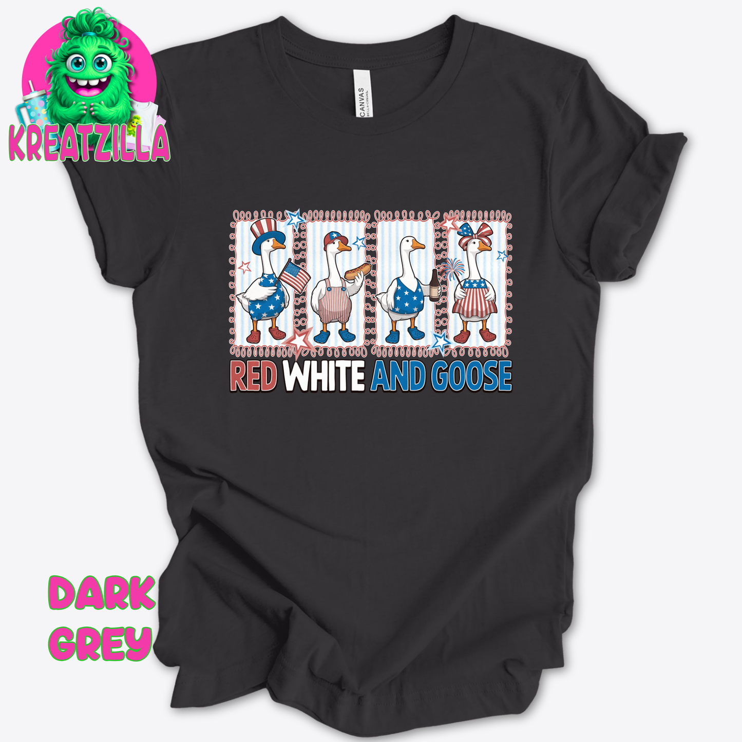 Red White and Goose T-Shirt