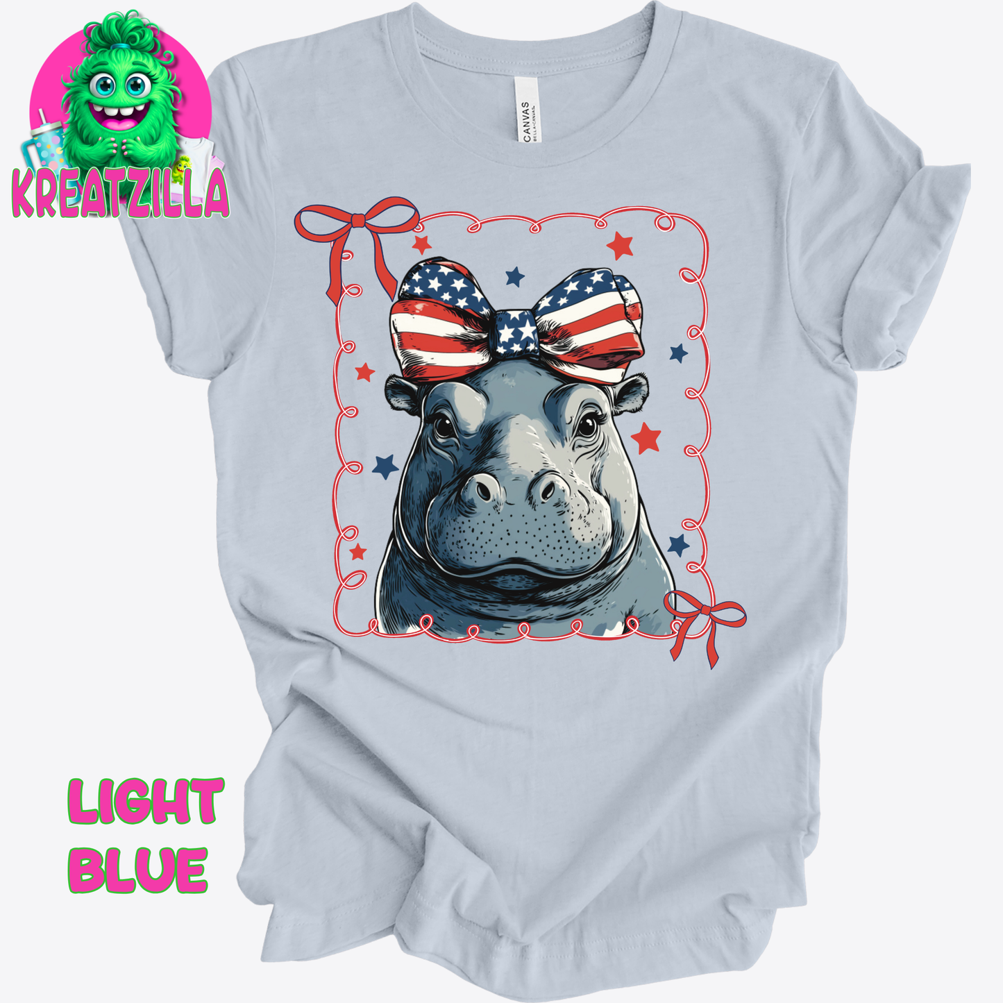 Patriotic Hippo
