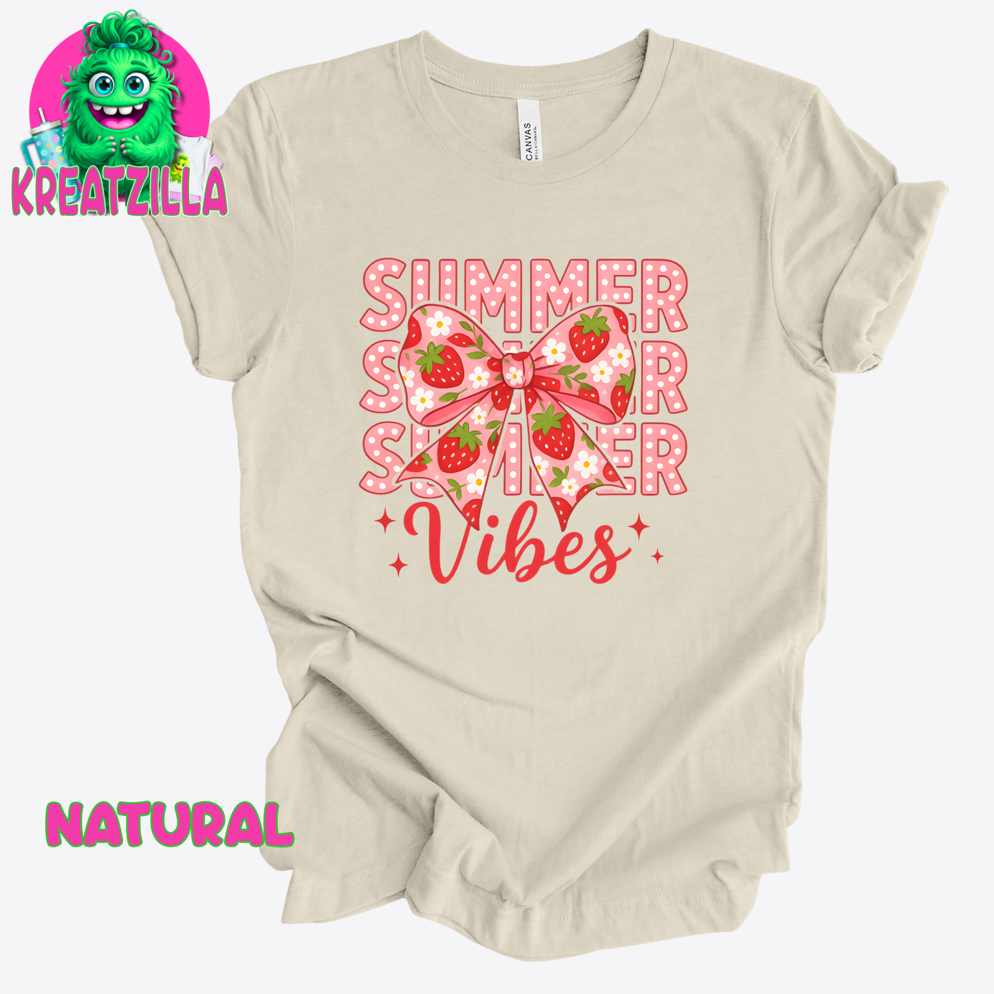Summer Vibes Strawberries T-Shirt