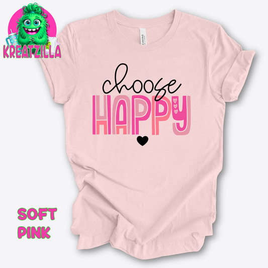 Choose Happy T-shirt