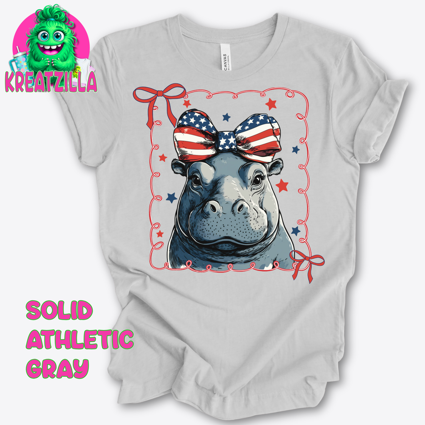 Patriotic Hippo
