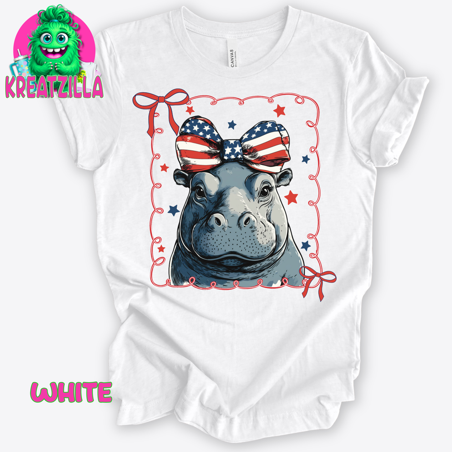 Patriotic Hippo