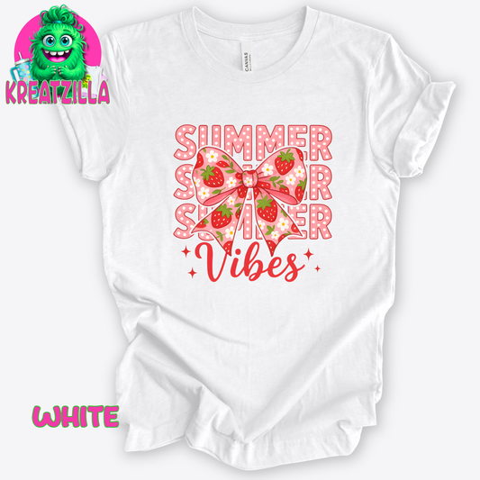 Summer Vibes Strawberries T-Shirt